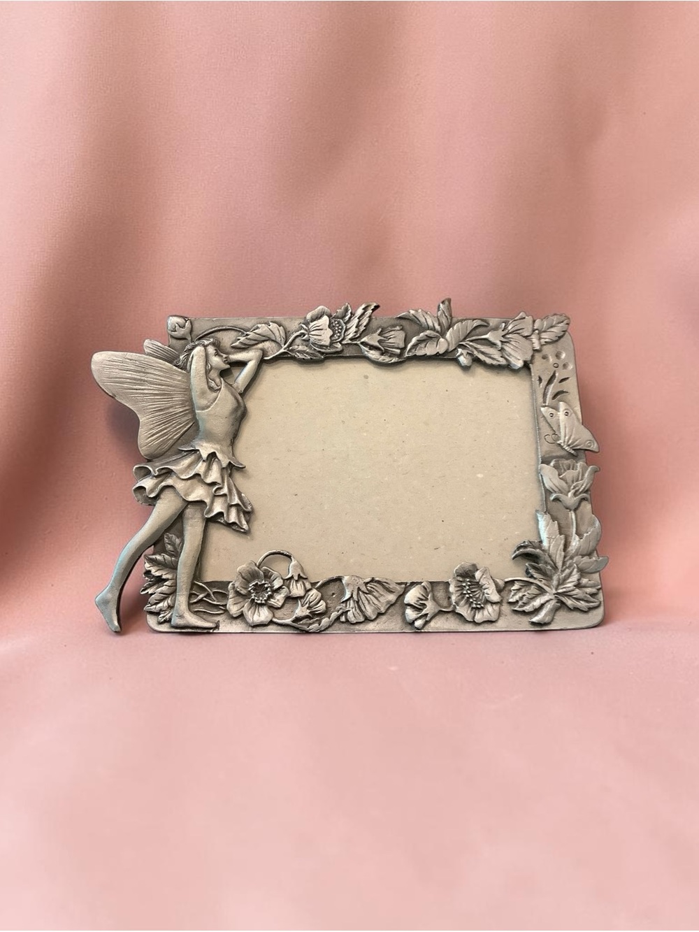 Fairy Floral Photo Frame - Metal Accent